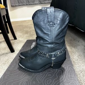 Never Worn Shyanne Women's Tammye Slouch Harness Fashion Boots-Black sz 7.5